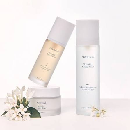 Línea de cosmética Moonseal: sérum, tónico y crema